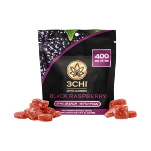 3Chi Delta Gummies Black Raspberry