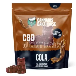 Buy CBD Fruit Gummies Bears Cola 30pcs Online